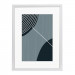 Wissellijst Hout Wit 24x30 cm - Art Print en Passe Partout