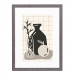 Wissellijst Vergrijsd Breed 18x24 cm - Art Print en Passe Partout