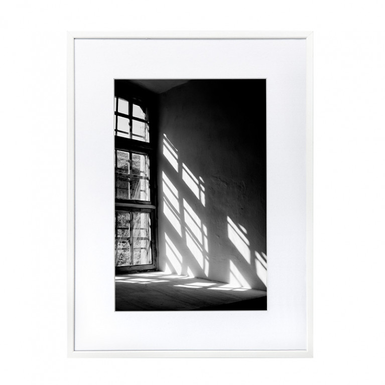 Wissellijst Wit 18x24 cm - Met print