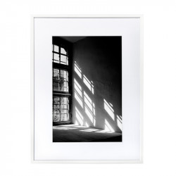 Wissellijst Wit 18x24 cm - Met print