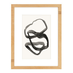 Vintlux Fotolijst Naesby Thin - Eiken Ongelakt 24x30 cm - Art Print en Passe Partout