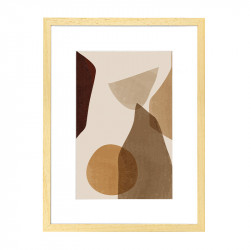 Wissellijst 18x24cm Hout met print