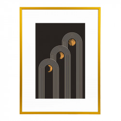 Wissellijst Goud 18x24 cm - Art Print en Passe Partout
