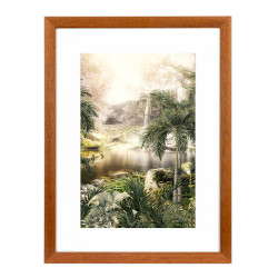 Wissellijst Beuken 60x80 cm - Art Print en Passe Partout