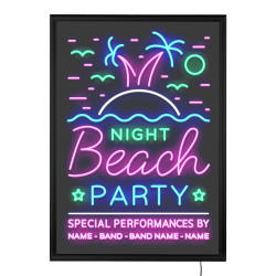 Kliklijst LED Eco B2 25mm - Art Print
