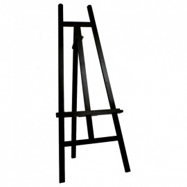 Schildersezel Leonardo - 154 cm Zwart - Bouwpakket - KIT