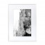 Wissellijst Wit 18x24 cm - Met print