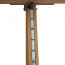 Schildersezel Rembrandt - Beukenhout 227 cm - Detail verstelbare pin