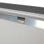 Stoepbord A0 DutchPro Zilver Bovenregel