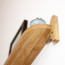 Foto Wandplank Eikenhout Naturel 100 cm - Detail onderkant