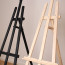 Schildersezel Vincent - Blank Ongelakt - Zwart en blank samen