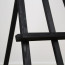 Schildersezel Leonardo - Zwart - Detail onderplank
