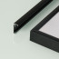 Vintlux Wissellijst Lundby Ultra Thin - Aluminium Zwart A4 - schuin