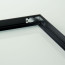 Vintlux Wissellijst Lundby Ultra Thin - Aluminium Zwart 70x100 cm - detail hoek