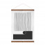 Posterhanger Hout Zwart 70 cm