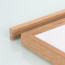 Vintlux Fotolijst Vesterby Ultra Thin - Eiken Ongelakt A4 - Detail