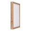 Vintlux Fotolijst Nordby Raised - Essen Ongelakt 24x30 cm - Schuin leeg