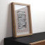 Vintlux Fotolijst Nordby Deepened - Essen Ongelakt 24x30 cm - Sfeerafbeelding