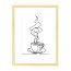 Wissellijst 20x25cm Hout met print