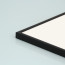 Wissellijst Aluminium Mat Zwart A4 - Hoek detail