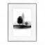 Wissellijst 18x24cm Zilver met print