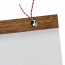 Posterhanger Hout Zilver 60 cm Detail 2