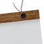 Posterhanger Hout Zwart 80 cm Detail 2