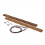 Posterhanger Hout Zilver 50 cm Detail 3