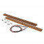 Posterhanger Hout Zilver 70 cm Detail 3