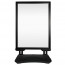 Stoepborden B1 Premium Zwart Front