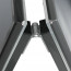Stoepbord A-model A1 Grijs Detail 3