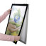 LED Bord Eco Magnetisch Zwart A4 Dubbelzijdig - Montage