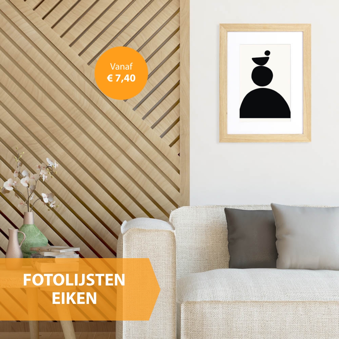 Fotolijsten Eiken