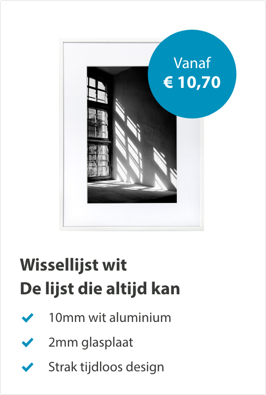 Wissellijsten Wit